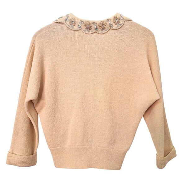 1950s Lofties Designed by Laurence Cream Cardigan - Picture 3 of 11